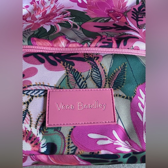 Vera Bradley Pink Floral Women's Backpack - Picture 9 of 15